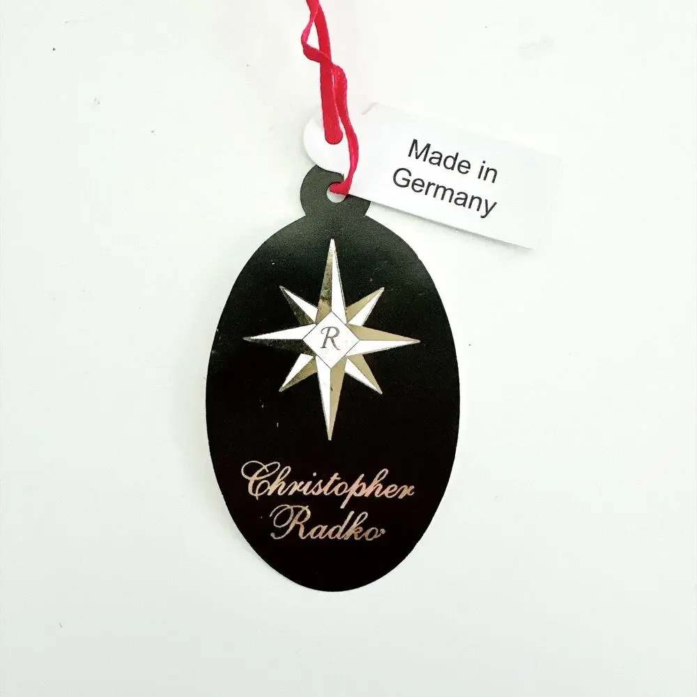 CHRISTOPHER RADKO TINSEL TIDINGS NICK ORNAMENT
